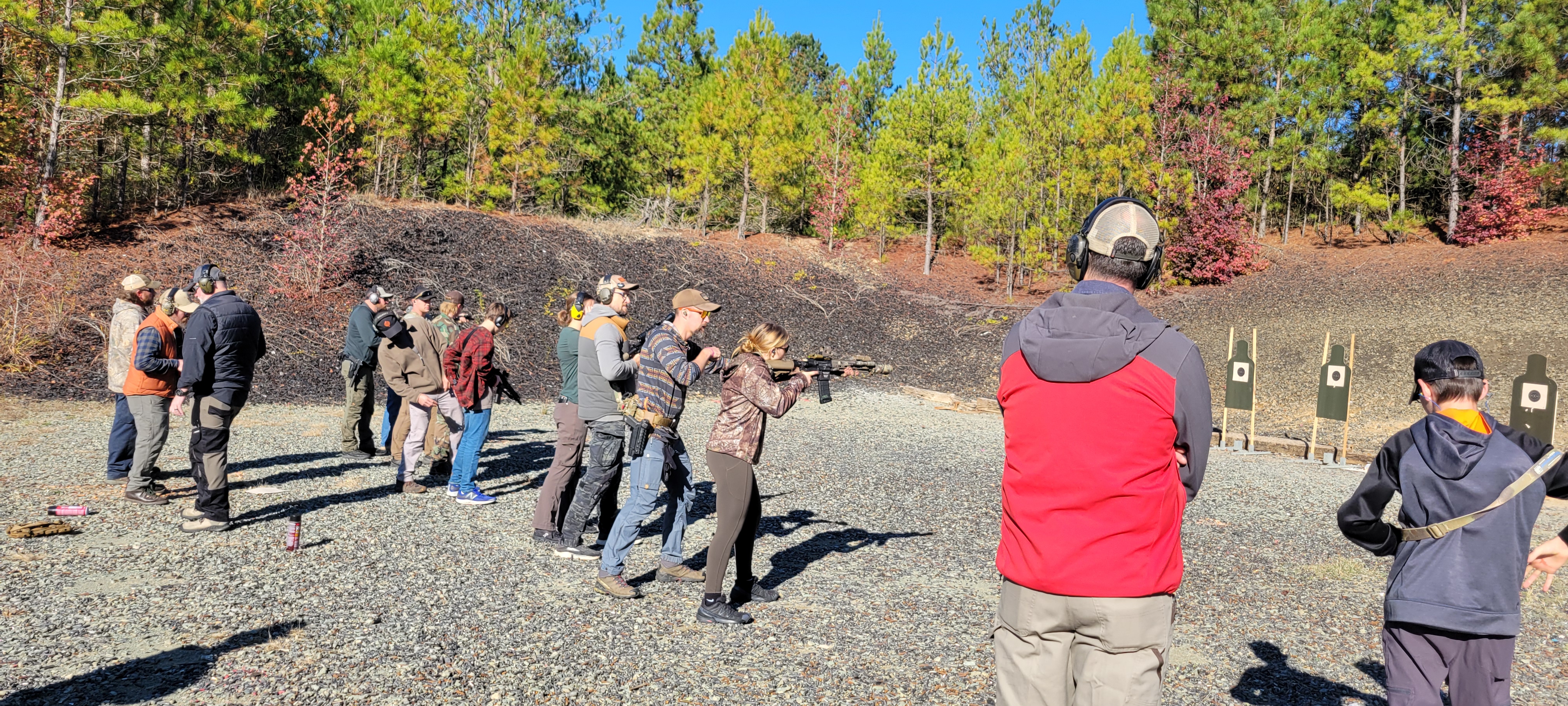 Pursuit range day training