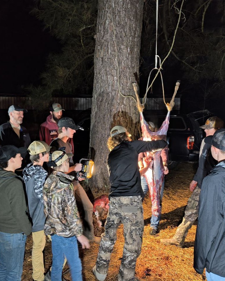 Fire and campcraft training